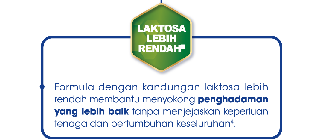 Laktosa Lebih Rendah