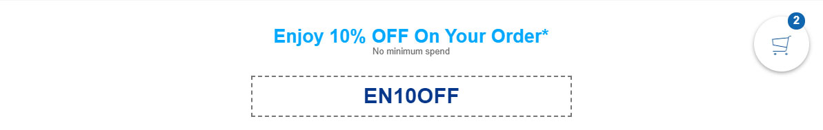 enjoy 10% off on your order