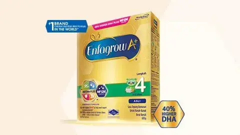 Enfagrow A+ Langkah 4