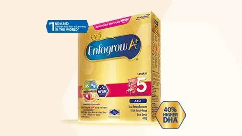 Enfagrow A+ Langkah 5