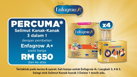 Jualan Raya Enfagrow A+ di Lazada