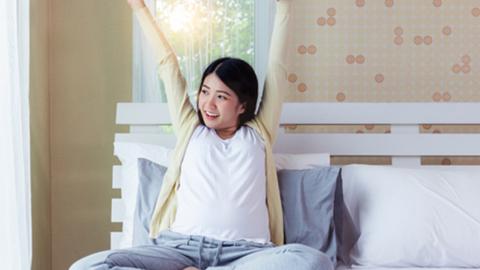 Overcoming pregnancy insomnia
